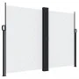 Toldo lateral retráctil blanco 180x600 cm de vidaXL, Sombrillas - Ref: Foro24-4004646, Precio: 136,17 €, Descuento: %