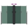 Toldo lateral retráctil verde oscuro 180x600 cm de vidaXL, Sombrillas - Ref: Foro24-4004650, Precio: 150,23 €, Descuento: %