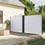 White retractable side awning 160x1200 cm by vidaXL, Umbrellas - Ref: Foro24-4004826, Price: 149,00 €, Discount: %