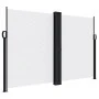 White retractable side awning 160x1200 cm by vidaXL, Umbrellas - Ref: Foro24-4004826, Price: 149,00 €, Discount: %