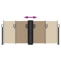 Toldo lateral retráctil gris taupe 100x600 cm de vidaXL, Sombrillas - Ref: Foro24-4004589, Precio: 106,88 €, Descuento: %
