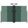 Dark green retractable side awning 160x1200 cm by vidaXL, Umbrellas - Ref: Foro24-4004830, Price: 149,00 €, Discount: %