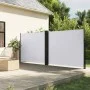 White retractable side awning 160x1000 cm by vidaXL, Umbrellas - Ref: Foro24-4004736, Price: 147,14 €, Discount: %