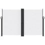 Weiße einziehbare Seitenmarkise 160x1000 cm von vidaXL, Sonnenschirme - Ref: Foro24-4004736, Preis: 149,68 €, Rabatt: %