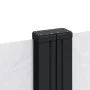 White retractable side awning 160x1000 cm by vidaXL, Umbrellas - Ref: Foro24-4004736, Price: 147,14 €, Discount: %