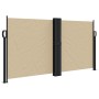 Toldo lateral retráctil beige 120x1200 cm de vidaXL, Sombrillas - Ref: Foro24-4004795, Precio: 123,44 €, Descuento: %