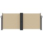 Toldo lateral retráctil beige 100x1000 cm de vidaXL, Sombrillas - Ref: Foro24-4004690, Precio: 120,60 €, Descuento: %