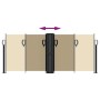 Toldo lateral retráctil beige 100x1000 cm de vidaXL, Sombrillas - Ref: Foro24-4004690, Precio: 120,60 €, Descuento: %