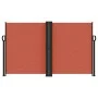 Einziehbare Seitenmarkise aus Terrakotta, 140 x 1200 cm von vidaXL, Sonnenschirme - Ref: Foro24-4004813, Preis: 138,29 €, Rab...