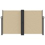 Beige retractable side awning 140x1000 cm by vidaXL, Umbrellas - Ref: Foro24-4004720, Price: 129,60 €, Discount: %