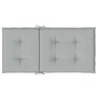 Low back chair cushions 2 units light gray melange fabric by vidaXL, Cushions for chairs and sofas - Ref: Foro24-4002445, Pri...