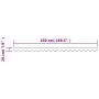 Tela de cenefa de toldo de repuesto rayas de colores 4,5 m de vidaXL, Toldos - Ref: Foro24-367807, Precio: 14,75 €, Descuento: %
