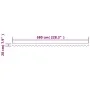 Cream striped replacement awning valance fabric 6 m by vidaXL, Awnings - Ref: Foro24-367755, Price: 16,49 €, Discount: %