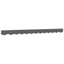 Replacement awning border fabric anthracite gray stripes 3 m by vidaXL, Awnings - Ref: Foro24-367762, Price: 13,66 €, Discoun...