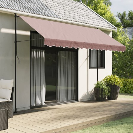 Brown striped replacement awning border fabric 3.5 m by vidaXL, Awnings - Ref: Foro24-367781, Price: 13,96 €, Discount: %