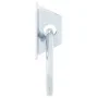 Hakenringe mit Platten 3 Einheiten aus silbernem Stahl von vidaXL, Pferdefutter - Ref: Foro24-172469, Preis: 11,88 €, Rabatt: %