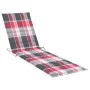 Sun loungers with table and cushion 2 units solid teak wood by vidaXL, Loungers - Ref: Foro24-3073184, Price: 605,51 €, Disco...