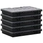 Cajas de accesorios 5 unidades polipropileno 34,5x25x5 cm by vidaXL, Toolboxes - Ref: Foro24-152094, Price: 48,38 €, Discount: %
