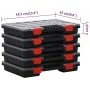 Cajas de accesorios 5 unidades polipropileno 34,5x25x5 cm by vidaXL, Toolboxes - Ref: Foro24-152094, Price: 48,38 €, Discount: %