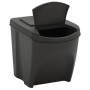 Stapelbare Mülltonnen 3 Stück aus grauem Polypropylen 75 L von vidaXL, Mülltonnen und Mülltonnen - Ref: Foro24-152198, Preis:...
