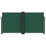 Toldo lateral retráctil verde oscuro 120x600 cm de vidaXL, Sombrillas - Ref: Foro24-4004605, Precio: 120,76 €, Descuento: %