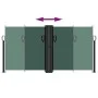 Toldo lateral retráctil verde oscuro 120x600 cm de vidaXL, Sombrillas - Ref: Foro24-4004605, Precio: 120,76 €, Descuento: %
