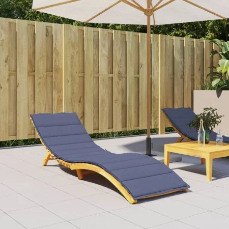 Kissen für Liegestuhl aus marineblauem Oxford-Stoff von vidaXL, Kissen für Stühle und Sofas - Ref: Foro24-378774, Preis: 40,7...
