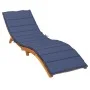 Kissen für Liegestuhl aus marineblauem Oxford-Stoff von vidaXL, Kissen für Stühle und Sofas - Ref: Foro24-378774, Preis: 40,7...