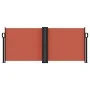Toldo lateral retráctil terracota 100x600 cm de vidaXL, Sombrillas - Ref: Foro24-4004588, Precio: 104,62 €, Descuento: %