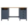 Hill Range Schreibtisch aus grauem Kiefernholz 150x50x74 cm von vidaXL, Schreibtische - Ref: Foro24-289001, Preis: 180,04 €, ...