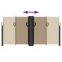 Toldo lateral retráctil gris taupe 120x1000 cm by vidaXL, Umbrellas - Ref: Foro24-4004709, Price: 115,00 €, Discount: %