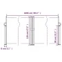 Toldo lateral retráctil gris taupe 120x1000 cm by vidaXL, Umbrellas - Ref: Foro24-4004709, Price: 115,00 €, Discount: %