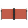Toldo lateral retráctil terracota 100x1000 cm by vidaXL, Umbrellas - Ref: Foro24-4004693, Price: 112,02 €, Discount: %