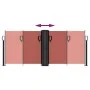 Toldo lateral retráctil terracota 100x1000 cm by vidaXL, Umbrellas - Ref: Foro24-4004693, Price: 112,02 €, Discount: %