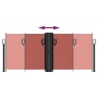 Toldo lateral retráctil terracota 100x1000 cm by vidaXL, Umbrellas - Ref: Foro24-4004693, Price: 112,02 €, Discount: %