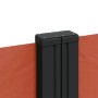 Toldo lateral retráctil terracota 100x1000 cm by vidaXL, Umbrellas - Ref: Foro24-4004693, Price: 112,02 €, Discount: %