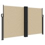 Toldo lateral retráctil beige 140x1200 cm by vidaXL, Umbrellas - Ref: Foro24-4004810, Price: 140,59 €, Discount: %