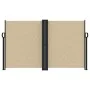 Toldo lateral retráctil beige 140x1200 cm de vidaXL, Sombrillas - Ref: Foro24-4004810, Precio: 138,29 €, Descuento: %