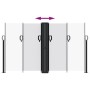 Toldo lateral retráctil blanco 140x1000 cm by vidaXL, Umbrellas - Ref: Foro24-4004721, Price: 129,60 €, Discount: %