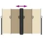 Toldo lateral retráctil beige 160x1200 cm de vidaXL, Sombrillas - Ref: Foro24-4004825, Precio: 149,33 €, Descuento: %