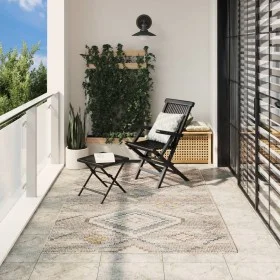 Alfombra de interior/exterior diseño vintage ARBIZU 160x230 cm by vidaXL, Rugs - Ref: Foro24-375705, Price: 64,46 €, Discount: %