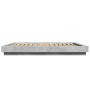 Bed frame with LED lights concrete gray wood 160x200 cm by vidaXL, Beds and slatted bases - Ref: Foro24-3281087, Price: 196,2...