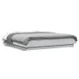 Estructura de cama con LED madera ingeniería blanco 150x200 cm de vidaXL, Camas y somieres - Ref: Foro24-3281091, Precio: 184...