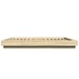Estructura cama con luces LED madera roble Sonoma 150x200 cm de vidaXL, Camas y somieres - Ref: Foro24-3281093, Precio: 181,4...