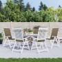 Cojines silla respaldo alto 6 uds tela taupe melange 120x50x4cm by vidaXL, Cushions for chairs and sofas - Ref: Foro24-400243...