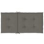 Cojines para silla respaldo bajo 6 ud tela gris oscuro melange von vidaXL, Kissen für Stühle und Sofas - Ref: Foro24-4002450,...