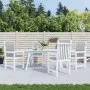 Cojines para silla respaldo bajo 4 ud tela gris claro melange by vidaXL, Cushions for chairs and sofas - Ref: Foro24-4002446,...