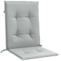 Cojines para silla respaldo bajo 4 ud tela gris claro melange von vidaXL, Kissen für Stühle und Sofas - Ref: Foro24-4002446, ...