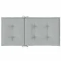 Cojines para silla respaldo bajo 4 ud tela gris claro melange by vidaXL, Cushions for chairs and sofas - Ref: Foro24-4002446,...