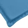 Cojines silla respaldo bajo 6 ud tela azul melange 100x50x4 cm von vidaXL, Kissen für Stühle und Sofas - Ref: Foro24-4002459,...